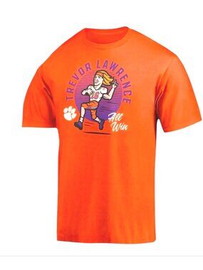 Fanatics Trevor Lawrence Clemson Tigers Caricature T-Shirt